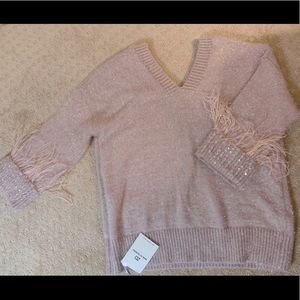 Holiday Party Sweater Bling Bling